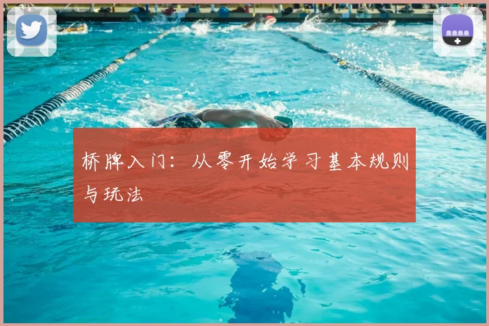 桥牌入门:从零开始学习基本规则与玩法
