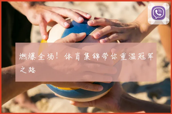 燃爆全场!体育集锦带你重温冠军之路